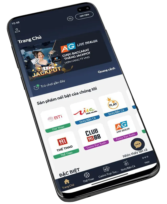 Đa dạng trò chơi Slots